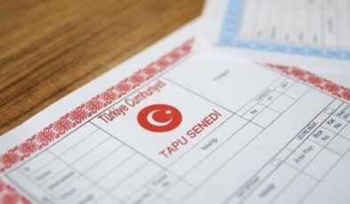 2024 yılının sonunda tapu işlemleri kolaylaşacak