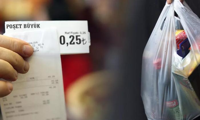 Alışveriş poşetine zam geldi