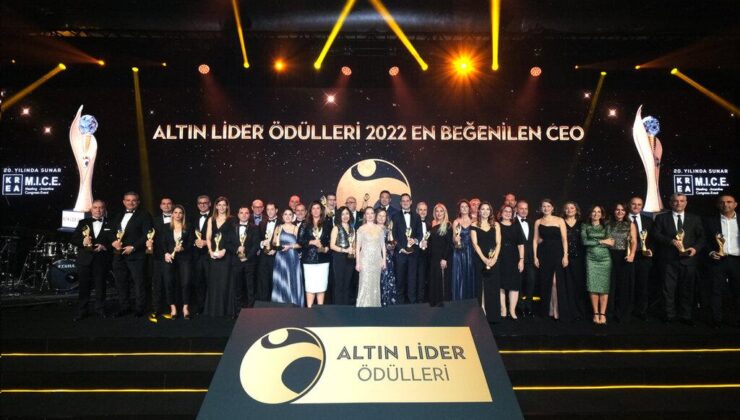 Altın Lider ödülleri sahiplerini buldu