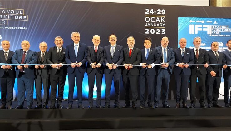 Avrupa’nın en büyük mobilya fuarı İstanbul’da başladı