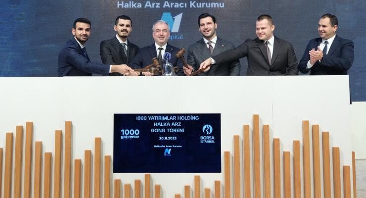 Borsa İstanbul’da gong 1000 Yatırımlar Holding için çaldı