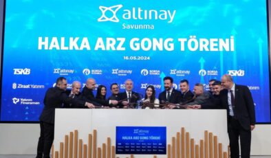 Borsa İstanbul’da gong Altınay Savunma Teknolojileri için çaldı