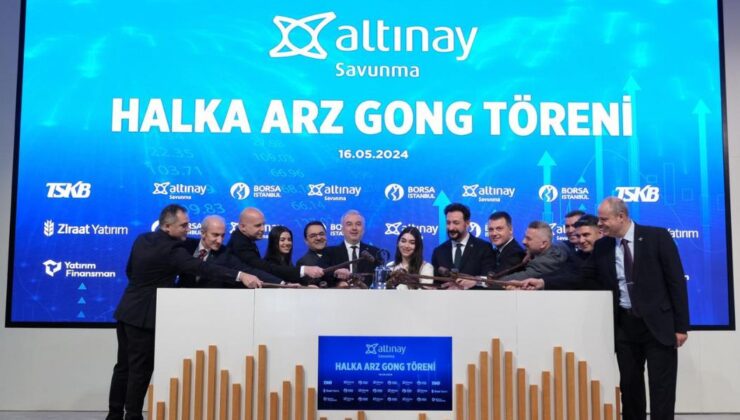 Borsa İstanbul’da gong Altınay Savunma Teknolojileri için çaldı