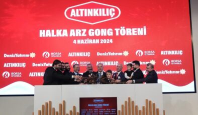 Borsa İstanbul’da gong Altınkılıç için çaldı