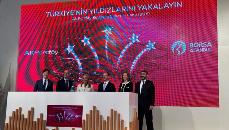Borsada gong Ak Portföy için çaldı