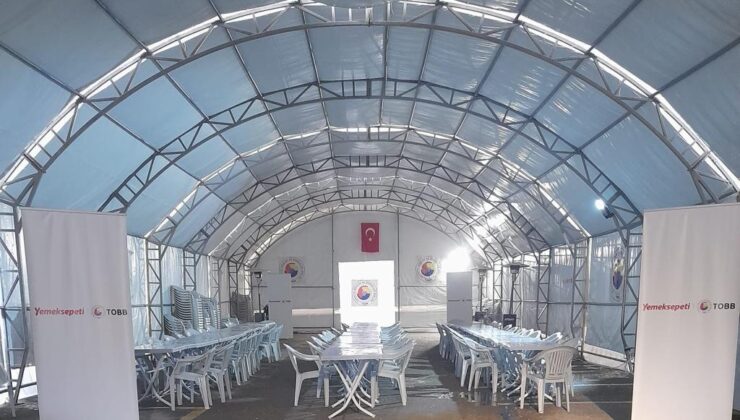 Deprem bölgesine Ramazan ayı boyunca yemek yardımı TOBB ve Yemeksepeti iş birliğiyle dağıtılacak