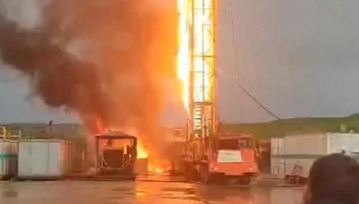 Diyarbakır’da petrol kuyusunda patlama