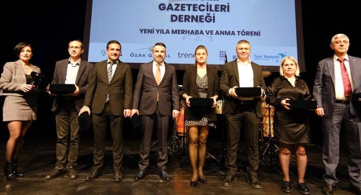 Ekonomi basını ‘Yeni yıla merhaba ve Anma Töreni’nde buluştu
