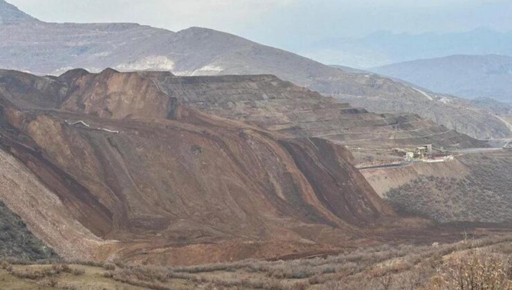 Erzincan İliç’te altın madeninde toprak kayması