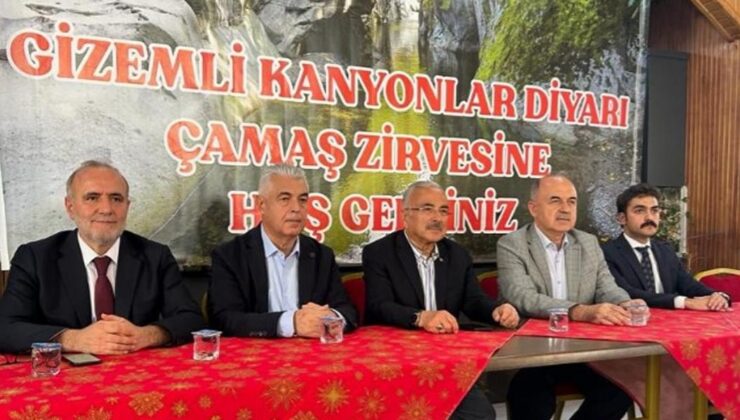 Gizemli Kanyonlar Diyarı Çamaş Zirvesi yapıldı