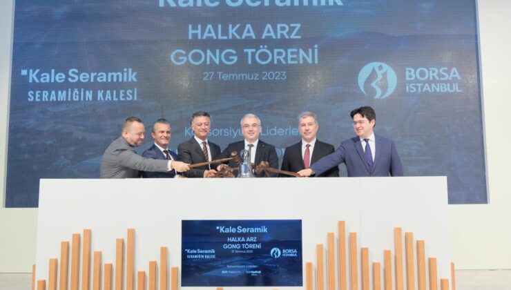 Gong, Borsa İstanbul’da Kaleseramik için çaldı