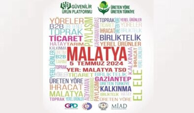 Malatyalı üreticiler ticaret devleri ile 5 Temmuz’da bir araya geliyor