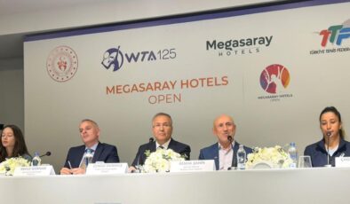 Megasaray Hotels Open’da 20 ülkeden 50 kadın tenisçi mücadele ediyor
