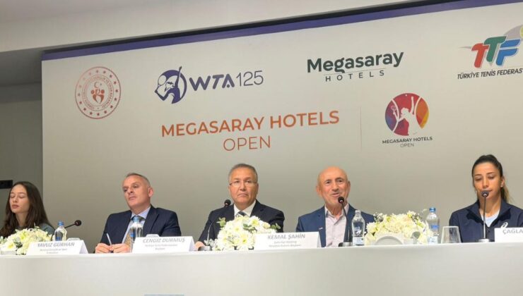 Megasaray Hotels Open’da 20 ülkeden 50 kadın tenisçi mücadele ediyor