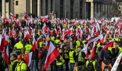 Polonya’da binlerce çiftçi, AB’nin tarım politikalarını protesto etti