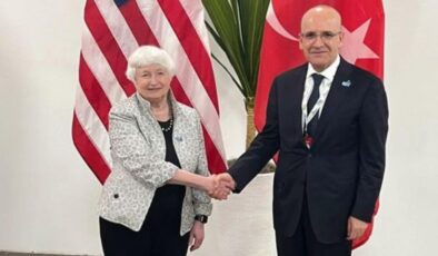 Şimşek, Yellen ile bir araya geldi