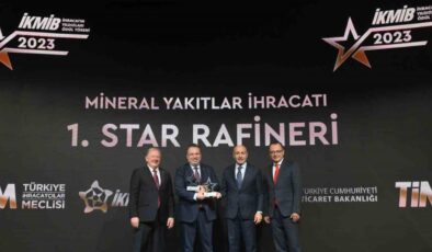 SOCAR Petrol Ticaret ve STAR Rafineri 2023 yılında da ‘İhracatın Yıldızı’ oldu