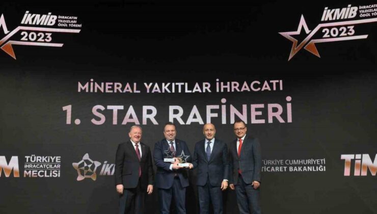 SOCAR Petrol Ticaret ve STAR Rafineri 2023 yılında da ‘İhracatın Yıldızı’ oldu