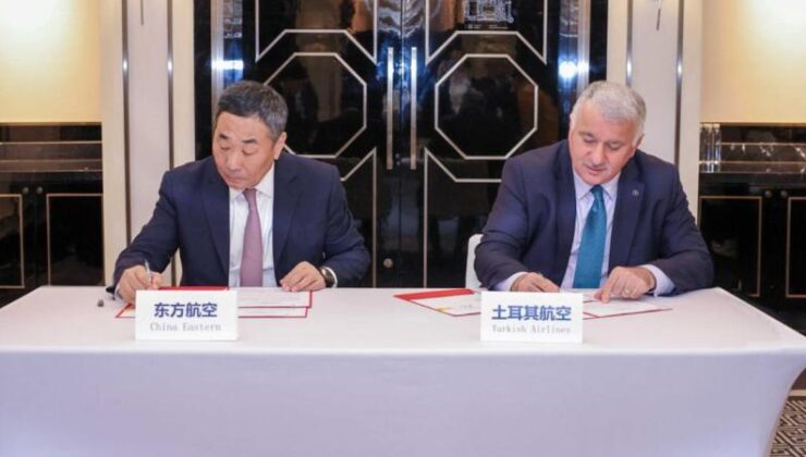 THY ile China Eastern Havayolları arasında işbirliği anlaşması