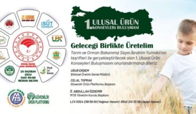 Ulusal Ürün Konseyleri Mersin’de buluşuyor