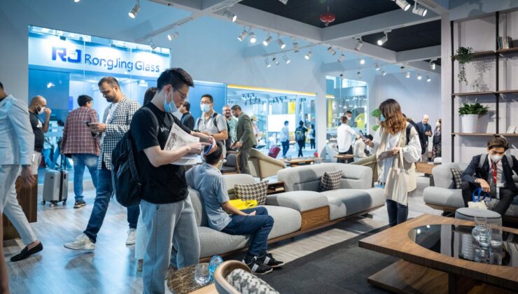 Uluslararası Mobilya Fuarı CIFF&nbsp;2023’te&nbsp;Türk firmaları yoğun ilgi gördü