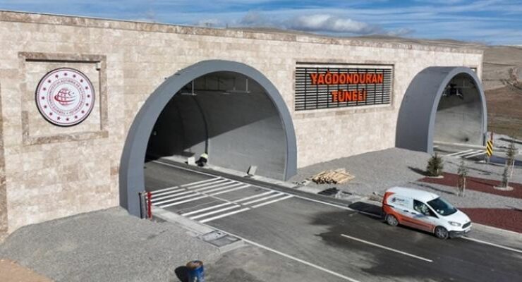 Yağdonduran Tüneli ulaşıma açıldı