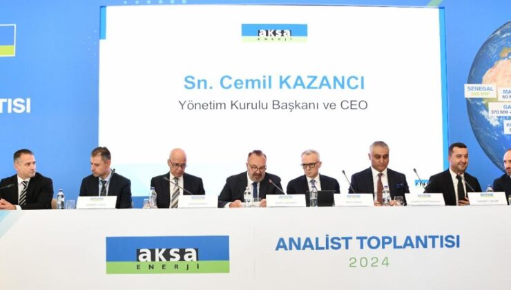 Aksa Enerji 2030 sonuna kadar 5 milyar Dolar yatırım hedefliyor