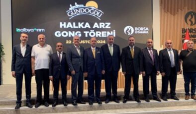 Borsa İstanbul’da gong Gündoğdu Gıda için çaldı