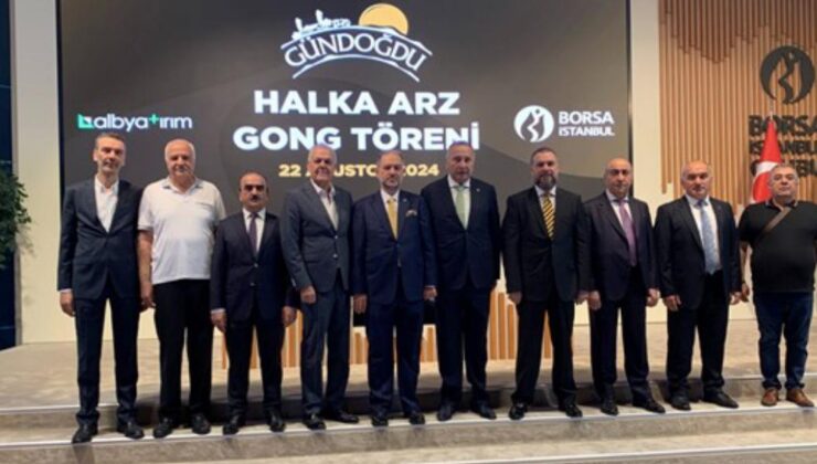 Borsa İstanbul’da gong Gündoğdu Gıda için çaldı