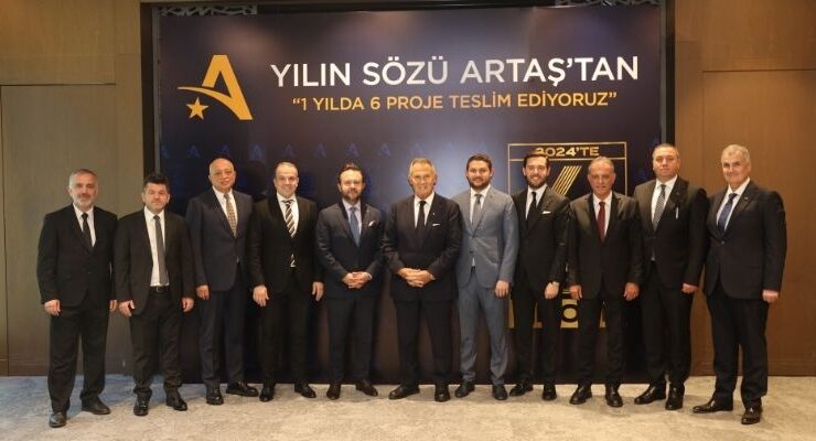 Artaş İnşaat 2024’te 6 projesini teslim edeceğini açıkladı