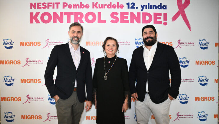 NESFIT “Pembe Kurdele” ile meme sağlığı farkındalığını artırıyor