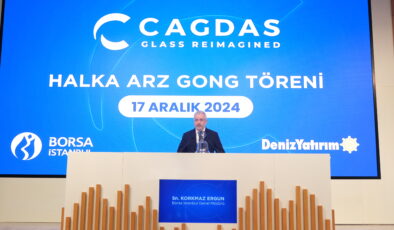 Borsa İstanbul’da gong Çağdaş Cam için çaldı