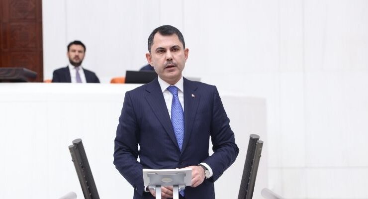 Bakan Kurum TBMM Genel Kurulun’da konuştu