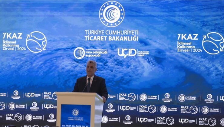 Ticaret Bakanı Bolat’tan yeşil dönüşüm çağrısı