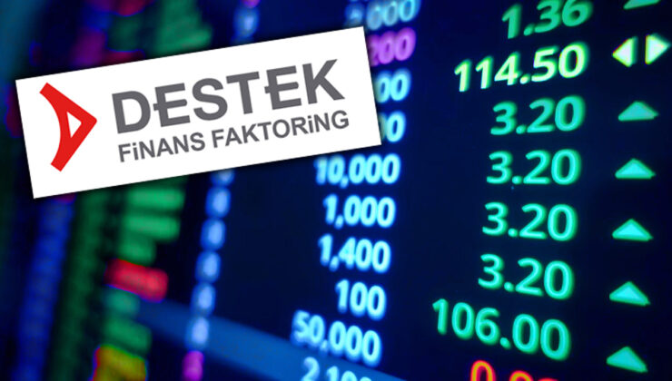 Destek Finans Faktoring A.Ş.’nin hisse fiyatı 46,98 TL’dir