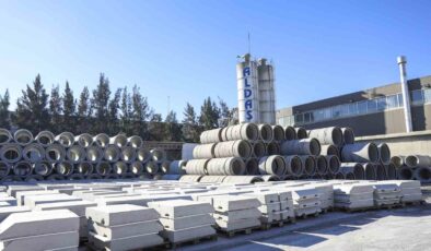 ALDAŞ, Antalya’da 3D yazıcıyla beton kent mobilyaları üretiyor