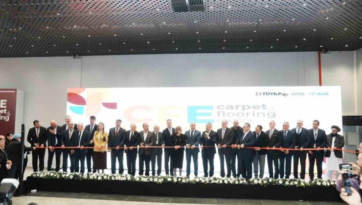 CFE Carpet and Flooring Expo 2025, rekor katılımla İstanbul’da açıldı