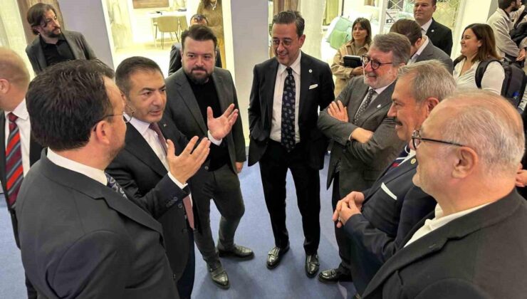 Denizli Ticaret Odası Başkanı Uğur Erdoğan, Heimtextil 2025 Ev Tekstili Fuarında