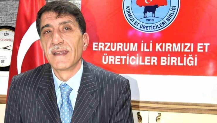 Erzurum Kırımızı Et Üreticileri Birliği Başkanı: 2025 yılı hayvancılıkta hamle yılı olsun