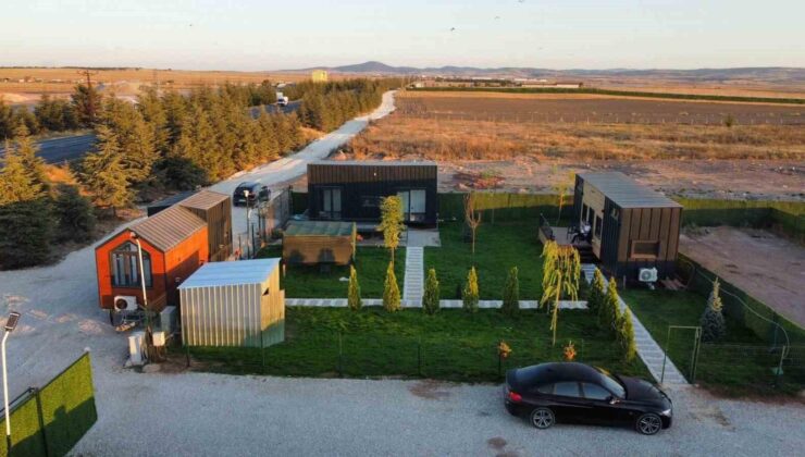 Eskişehir’de tiny house ve bungalovlara talep artıyor