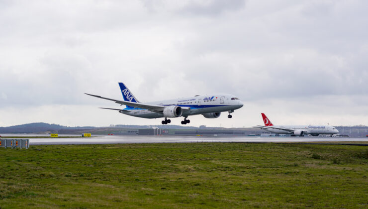 Japonya’nın hava yolu All Nippon Airways İGA İstanbul Havalimanı’na uçuşlarına başladı