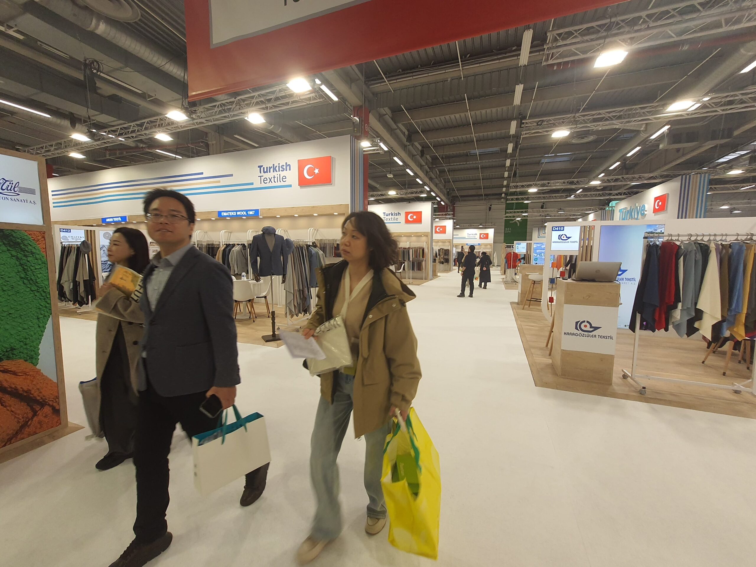 türkiye texworld paris fuarına katılan şirketler
