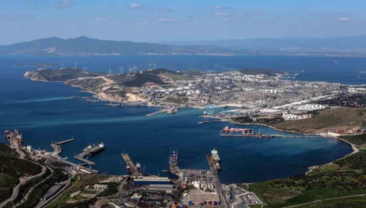 Liman şehri Aliağa’da 2024 yılında 35,8 milyar dolarlık dış ticaret gerçekleşti