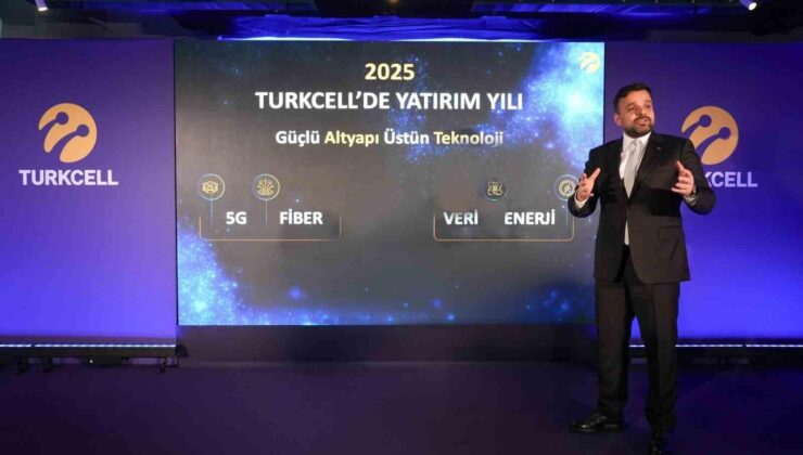Turkcell, 2025’te yatırım odaklı bir yıl hedefliyor