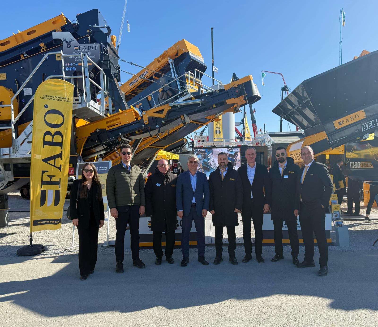 İMDER üyeleri BAUMA Fuarı Münih 2025