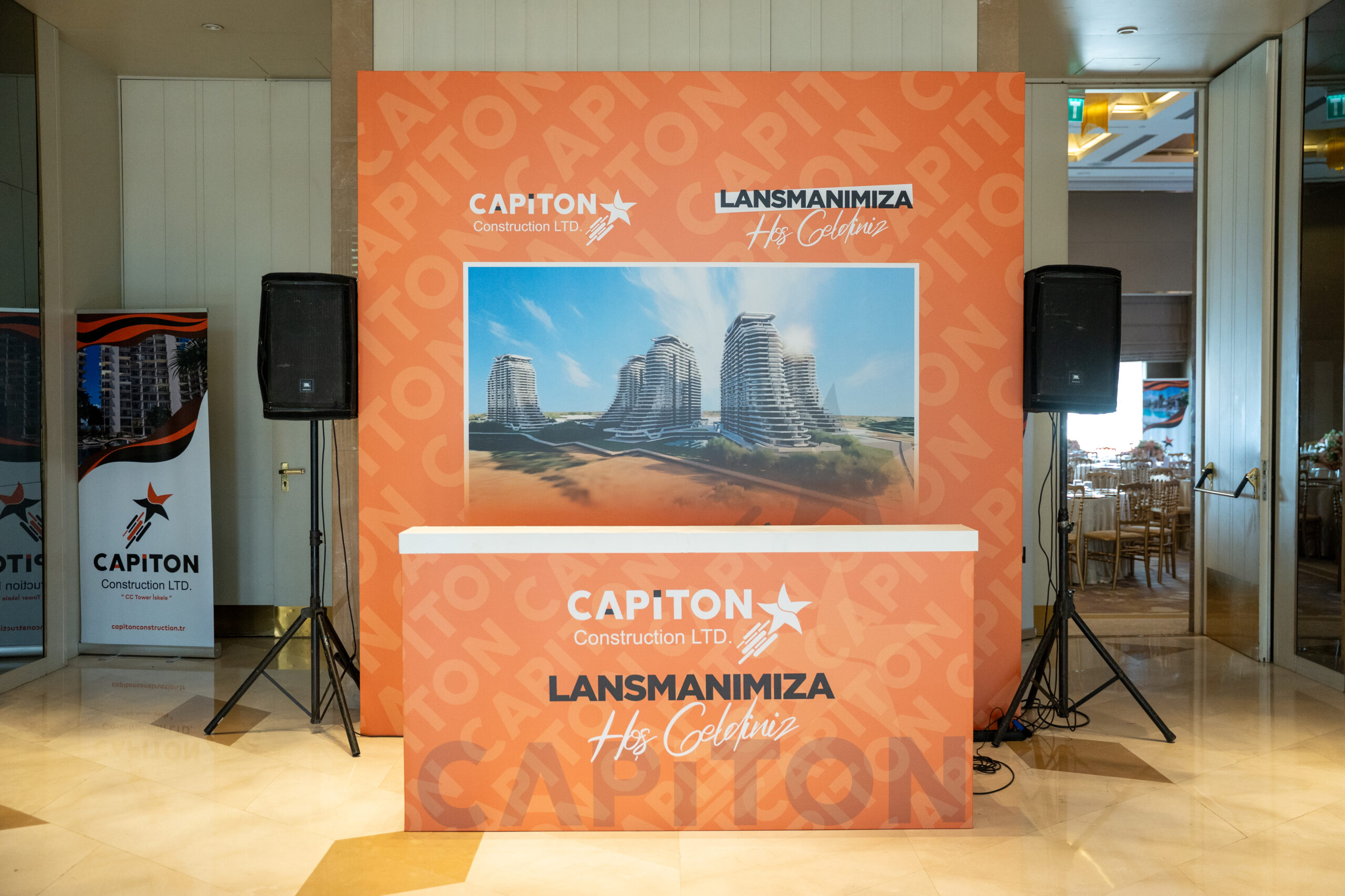 Capiton Construction, Türkiye'de faaliyete başladı! Lansman Hilton Kozyatağı'nda gerçekleşti