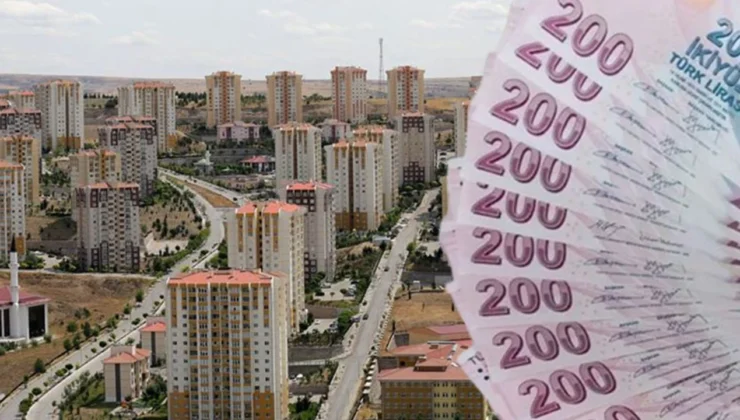 Konutta yıllık bazda reel fiyatlarda negatif seyir sürüyor