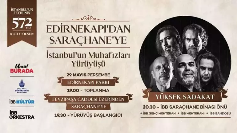 29 mayıs ücretsiz konserler 2025