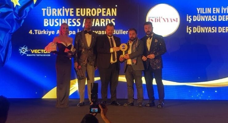 Türkiye’de İş Dünyası dergisine prestijli ödül