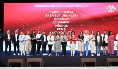 Sektör liderleri ve sürdürülebilirlik projeleri ödüllendirildi